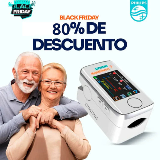 Promoción Por Black Friday 80% de descuento - Medidor de Glucosa  Multifunción Siemens 3 en 1, pulso, glucosa y presión + Envío gratis