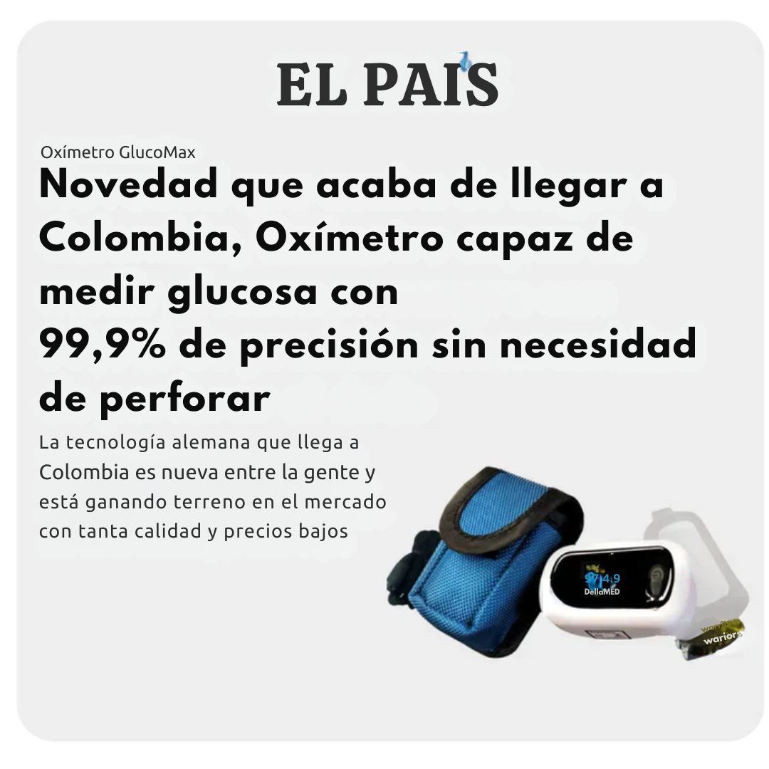 Promoción Por Black Friday 80% de descuento - Medidor de Glucosa  Multifunción Siemens 3 en 1, pulso, glucosa y presión + Envío gratis
