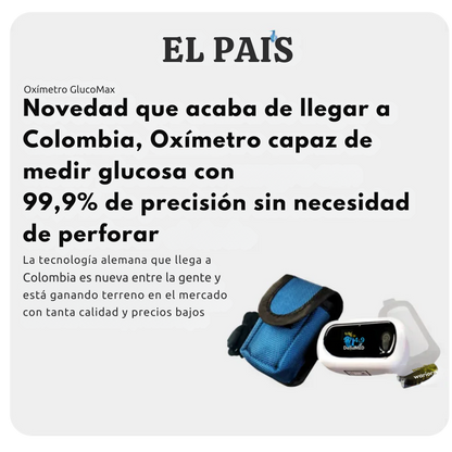 Promoción Por Black Friday 80% de descuento - Medidor de Glucosa  Multifunción Siemens 3 en 1, pulso, glucosa y presión + Envío gratis