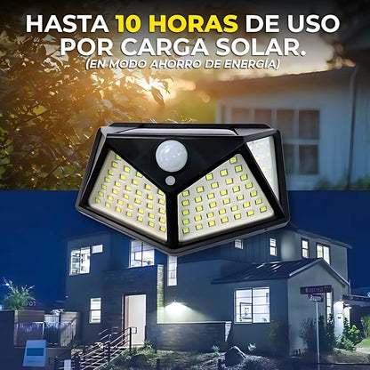 Reflector con Carga Solar y Sensor de Movimiento - Oferta 2x1