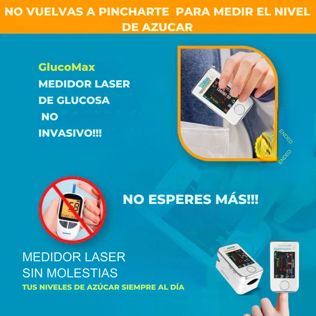Promoción Por Black Friday 80% de descuento - Medidor de Glucosa  Multifunción Siemens 3 en 1, pulso, glucosa y presión + Envío gratis